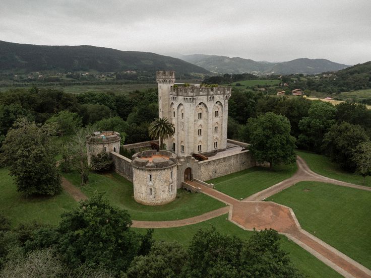 Historic castle in the Basque Country · Northern Spain